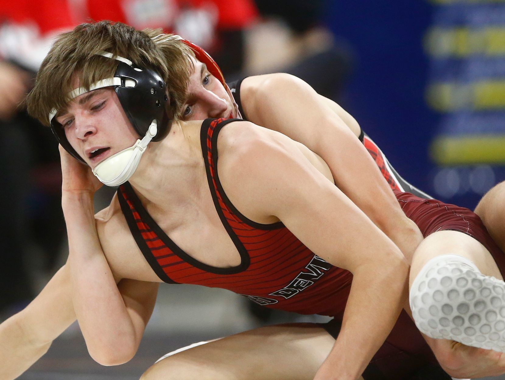 Championship round of state wrestling